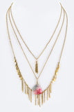 Gold Tassle Necklace