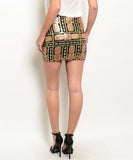 Mermaid Sparkle Mini Skirt